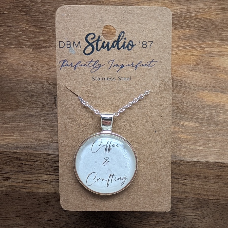 Coffee & Crafting (Cursive)